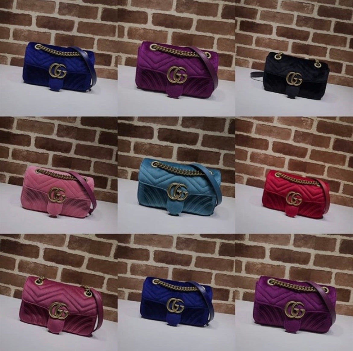 Velvet GG Bag