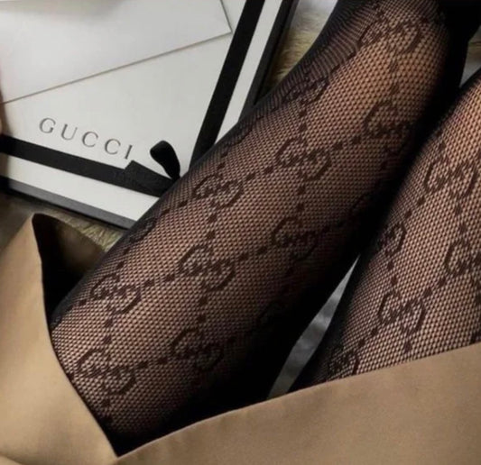 GG Black Stockings